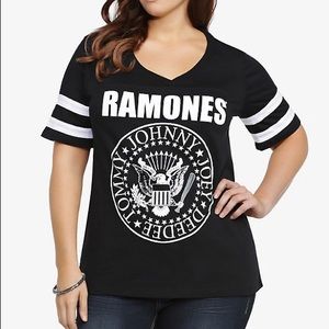 Torrid Ramones Football Graphic Tshirt - NWT